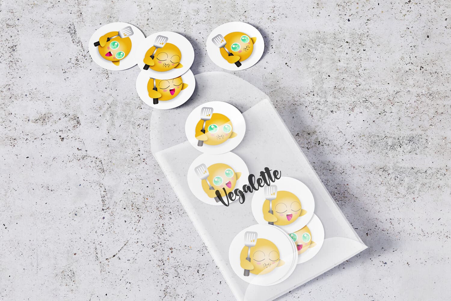 Stickers Vegalette